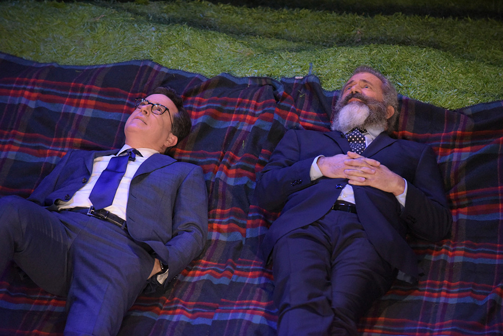 Stephen Colbert, Mel Gibson, The Late Show Stephen Colbert, Mel Gibson, The Late Show